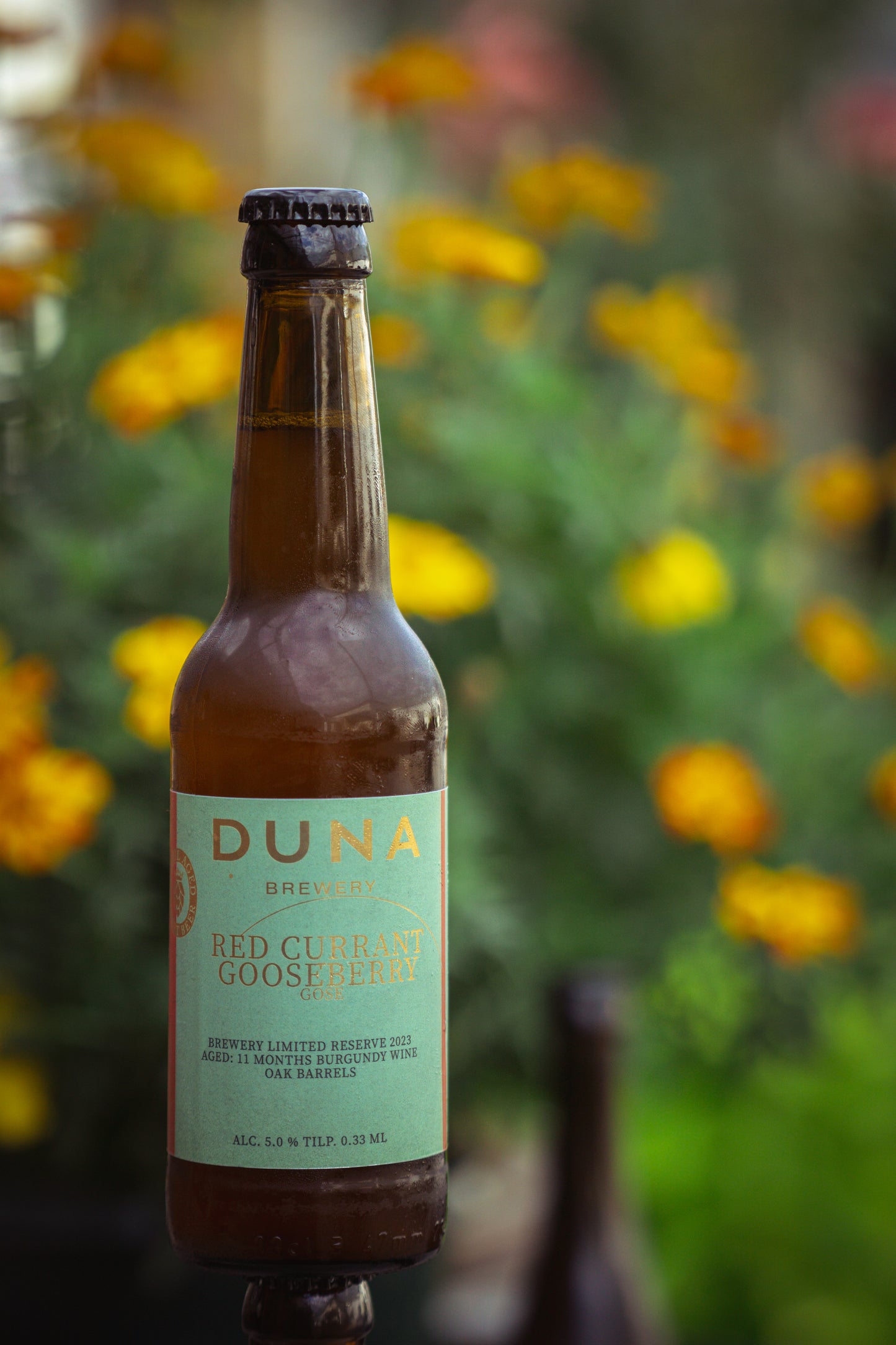 Barrel aged Ērkšķogu un Jāņogu GOSE 5%
