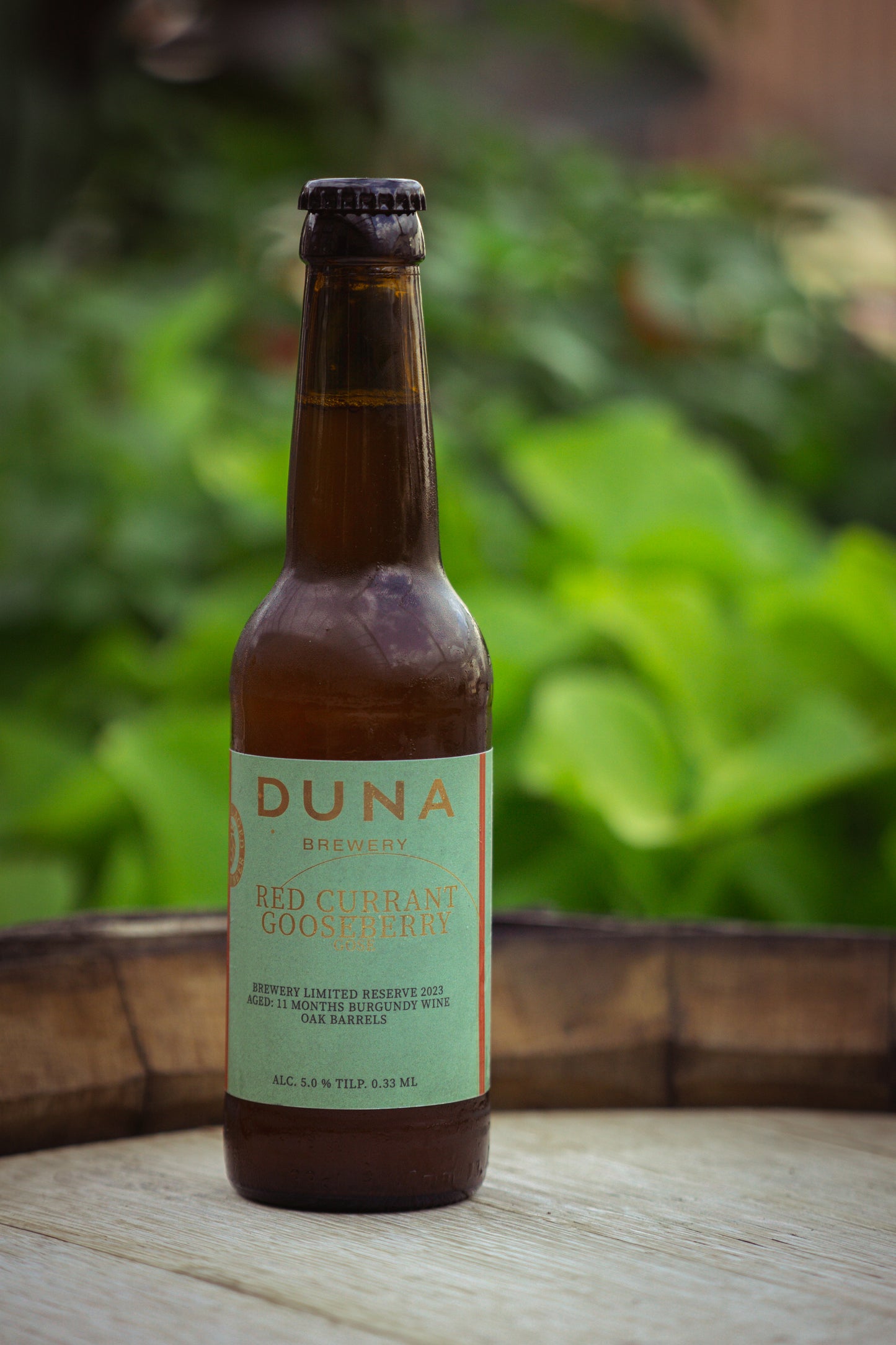 Barrel aged Ērkšķogu un Jāņogu GOSE 5%