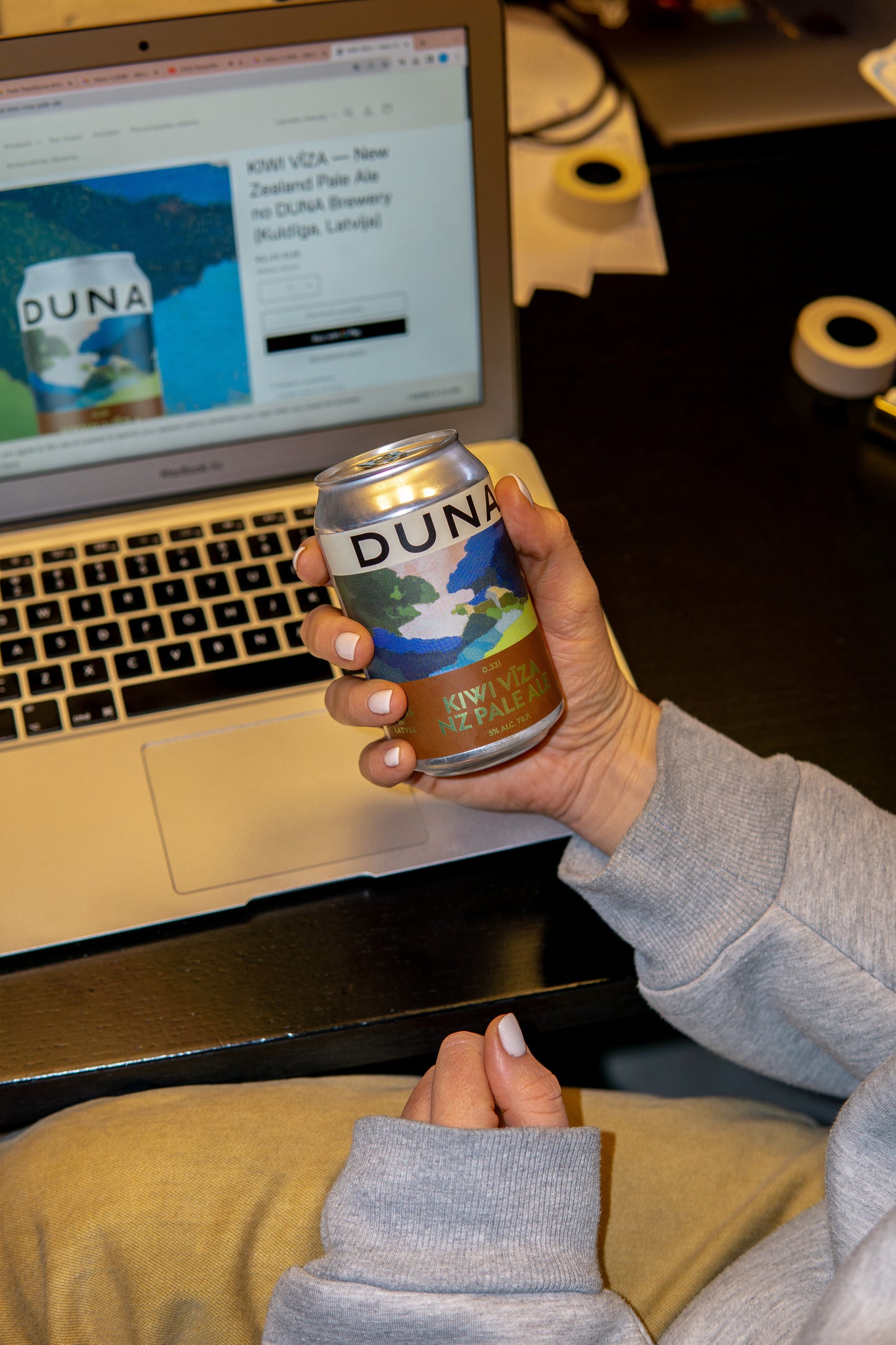 KIWI VĪZA — New Zealand Pale Ale no DUNA Brewery (Kuldīga, Latvija)