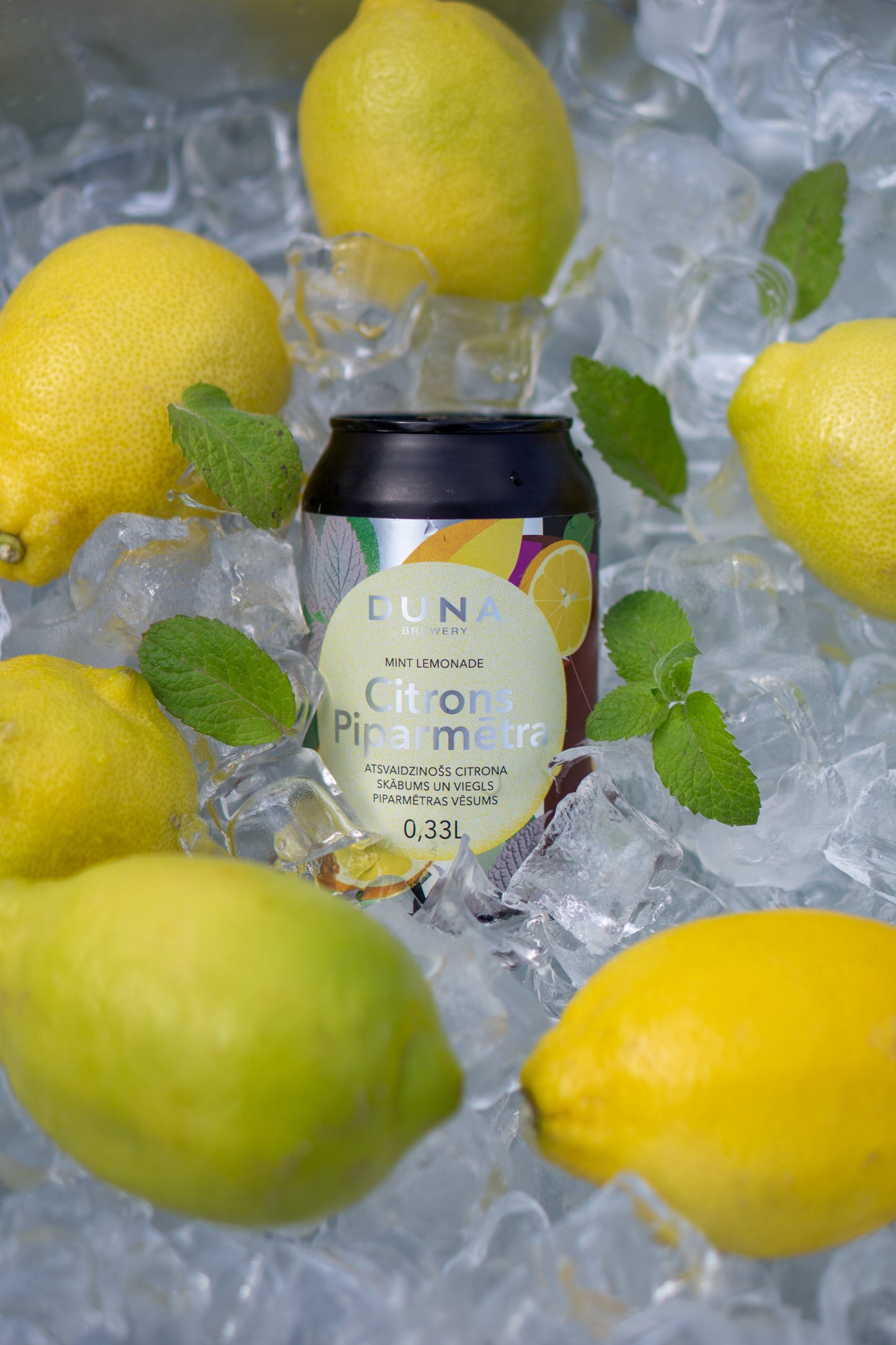 LEMON PEPPERMINT LEMONADE