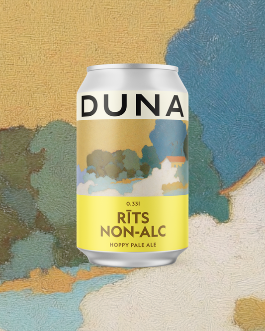 RĪTS bezalkoholisks Hoppy Pale Ale.