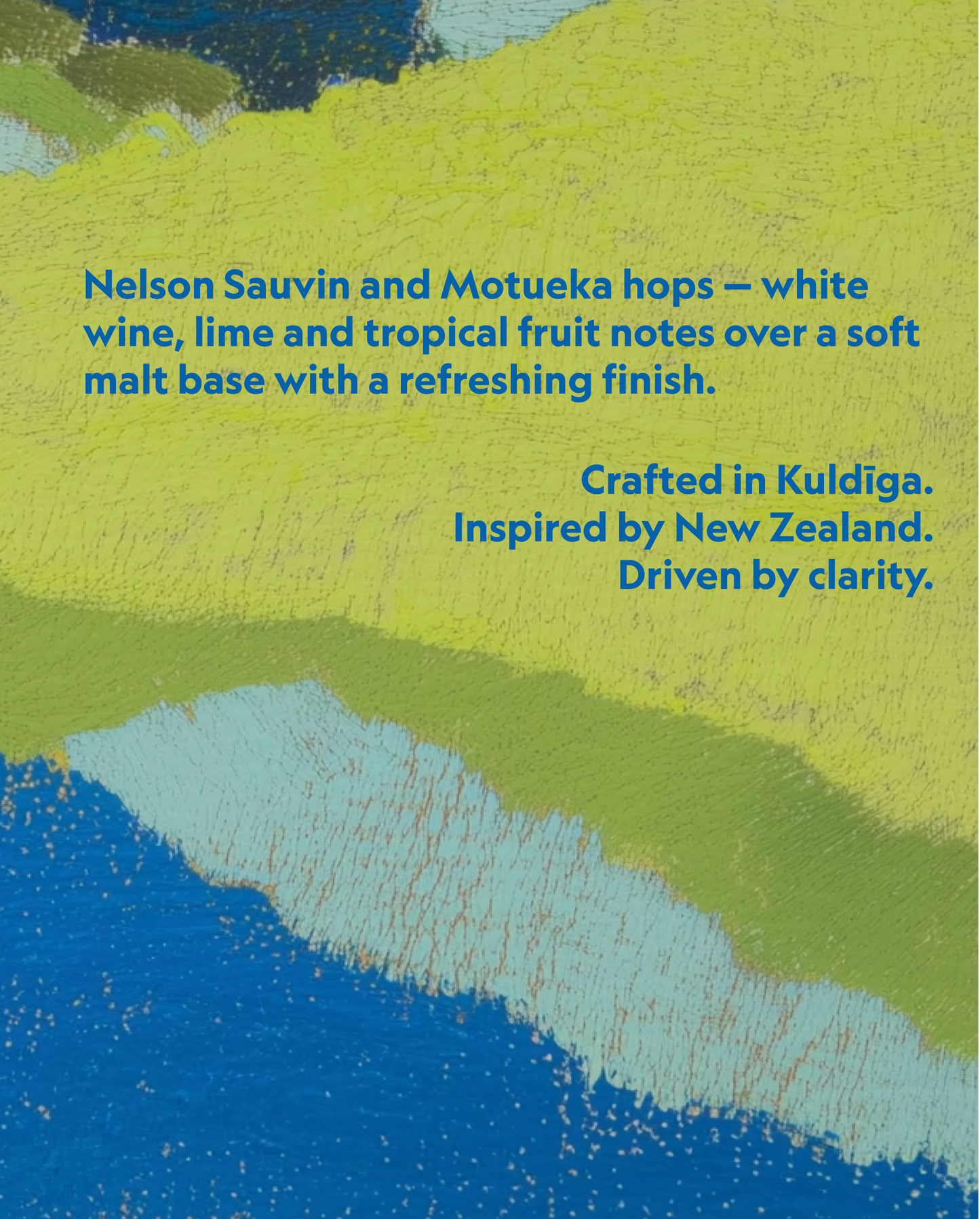 KIWI VĪZA — New Zealand Pale Ale no DUNA Brewery (Kuldīga, Latvija)