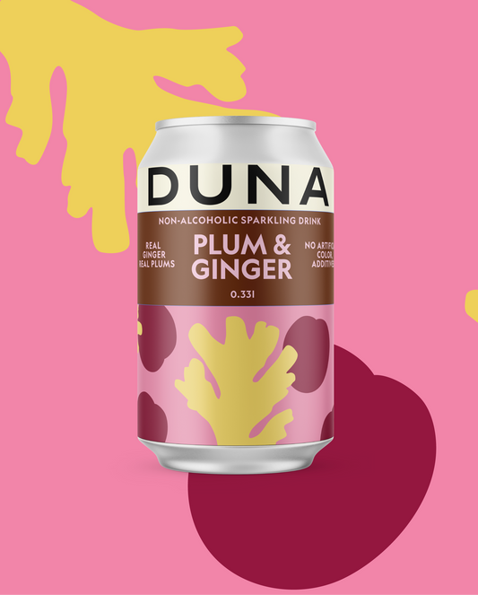 PLUM & GINGER (botanical soft drink)
