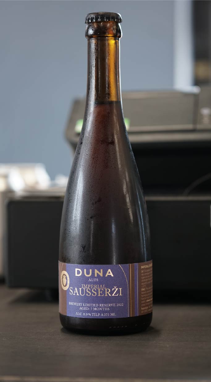 Barrel aged - Imperial Sorrel sour ale 8% – DUNA Brewery