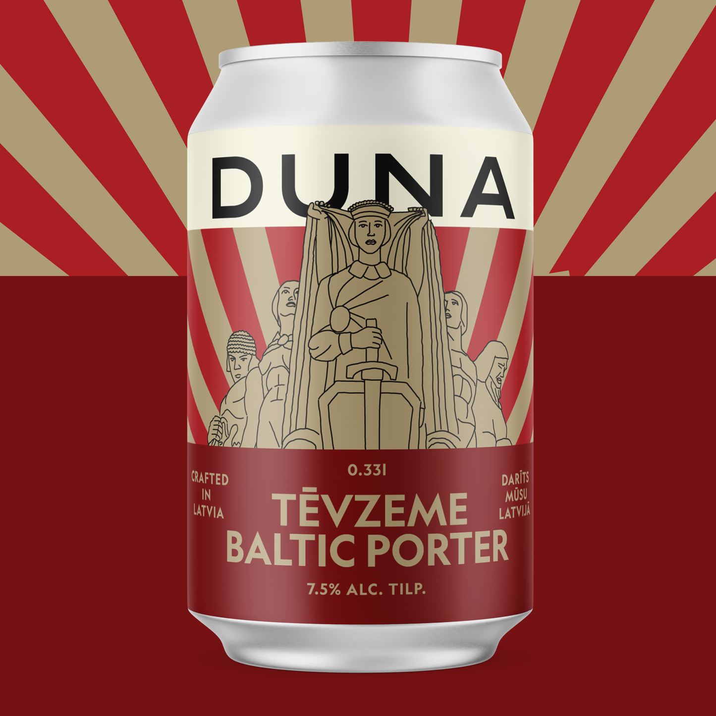 TĒVZEME BALTIC PORTER 7.5%